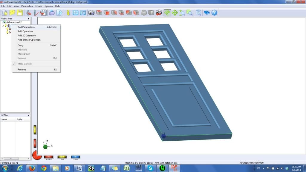 Making a Dollhouse Door With Zen Toolworks CNC 3 Steps Instructables